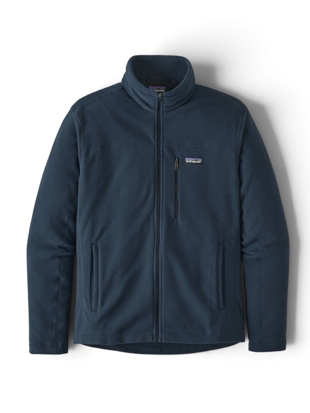 Patagonia Micro D® Fleece Jacket Navy Blue Size Medium